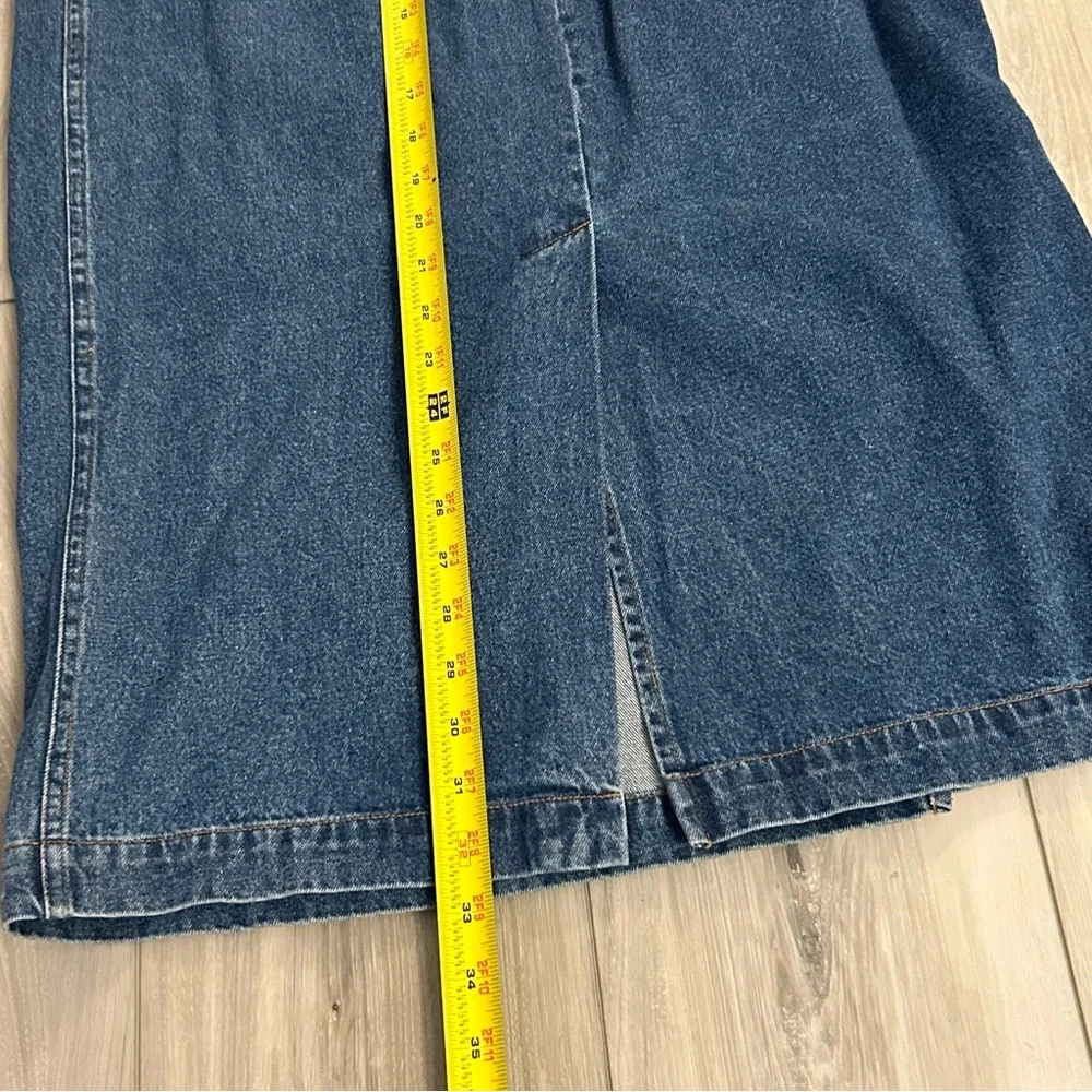 NWT Vintage Stonebridge Denim Jacket Wrap Skirt Set NOS Size 8 Petite READ - Picture 7 of 15